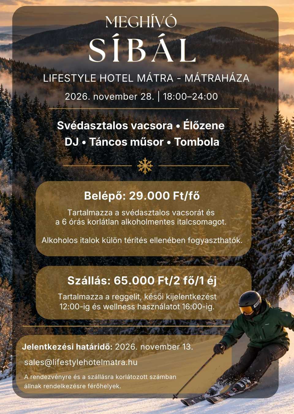 Síbál 2026 meghívó